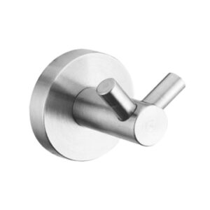 Satin Finish Double Robe Hook