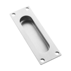 Rectangular Flush with Oval Pull